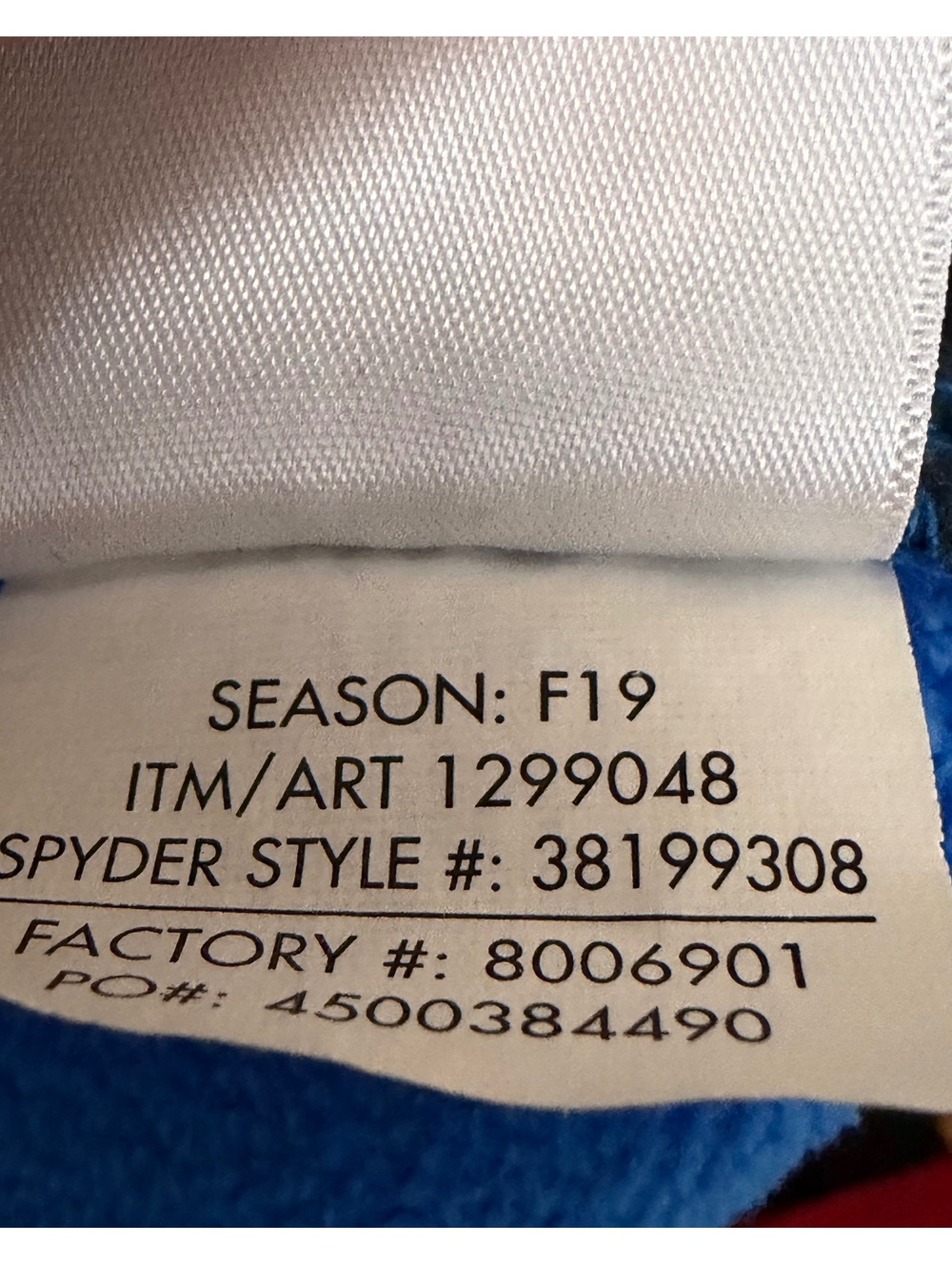Spyder Outbound Men's Large Blue Half Zip Knit Fleece Pullover Outdoor Winter - Picture 2 of 11
